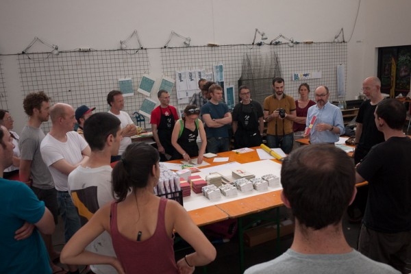 BunkerType en el Letterpress Workers. Milan 2015