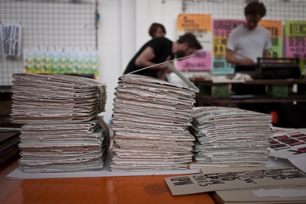BunkerType en el Letterpress Workers. Milan 2015
