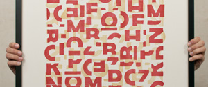 Composición en rojo. Detalle | BunkerType